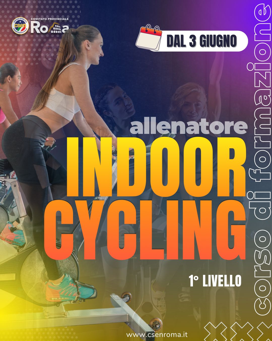 Corso di Formazione Allenatore I Livello Indoor Cycling